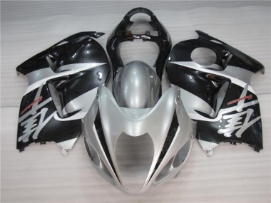 1996-2007 Silver Black GSXR 1300 Hayabusa Motorcycle Fairings