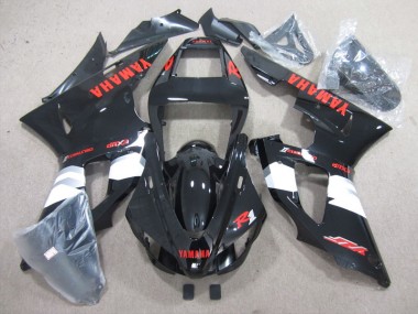 1998-1999 Black Red Decal YZF R1 Motorcycle Fairings