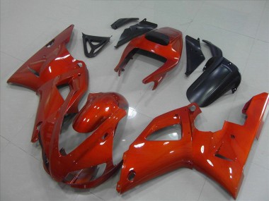 1998-1999 Dark Orange YZF R1 Motorcycle Fairings