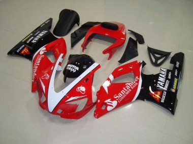 1998-1999 Red Black White YZF R1 Motorcycle Fairings