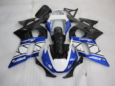 1998-2002 Blue White Black YZF R6 Motorcycle Fairings