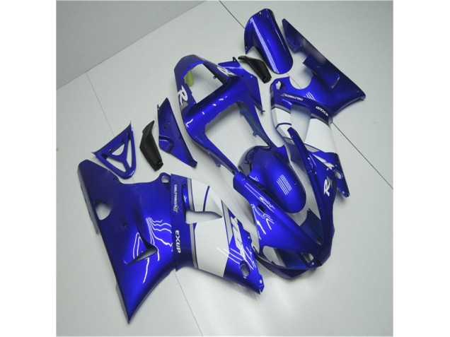 2000-2001 Blue White YZF R1 Motorcycle Fairings