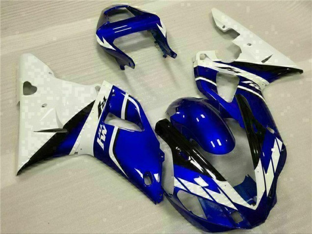 2000-2001 Blue YZF R1 Motorcycle Fairing Kits & Plastic