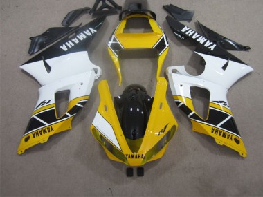 2000-2001 Yellow White Black YZF R1 Motorcycle Fairings