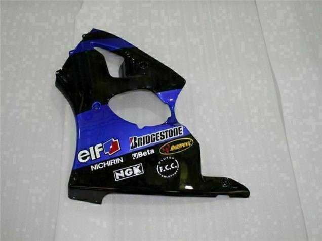 2000-2002 Blue ZX6R Motorcycle Fairing