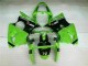 2000-2002 Green Black ZX6R Full Motorcycle Fairing Kits