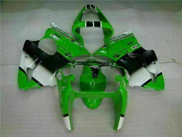 2000-2002 Green Black ZX6R Motorcycle Fairing & Bodywork