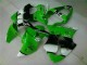 2000-2002 Green Black ZX6R Motorcycle Fairing & Bodywork