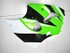 2000-2002 Green White Black ZX6R Motorcycle Fairings