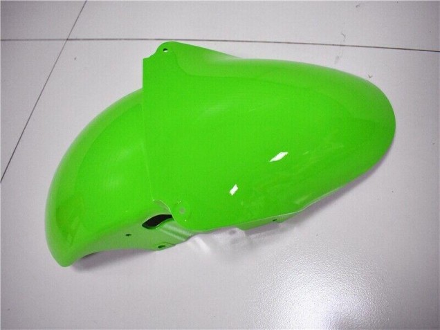 2000-2002 Green White Black ZX6R Motorcycle Fairings