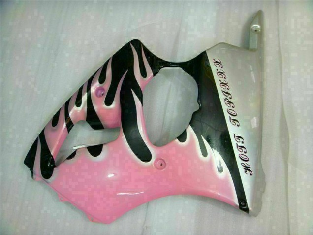 2000-2002 Pink ZX6R Motorcycle Fairings