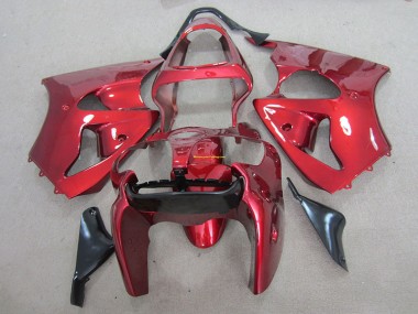 2000-2002 Red ZX6R Motorcycle Fairings