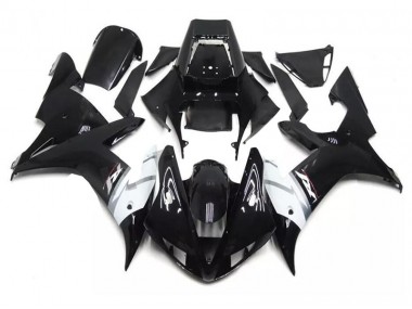 2002-2003 Black White YZF R1 Motorcycle Fairing