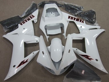 2002-2003 White Black YZF R1 Motorcycle Fairings