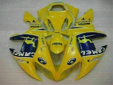 2002-2003 Yellow YZF R1 Motorcycle Fairings