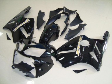 2002-2006 Glossy Black ZX12R Motorcycle Fairings