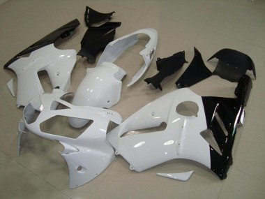 2002-2006 White Black ZX12R Motorcycle Fairings