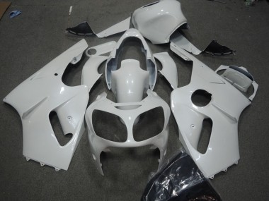 2002-2006 White ZX12R Motorcycle Fairings