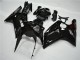 2003-2004 Glossy Black ZX6R Motorcycle Fairings