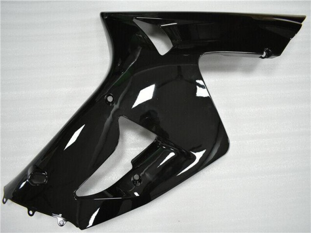 2003-2004 Glossy Black ZX6R Motorcycle Fairings