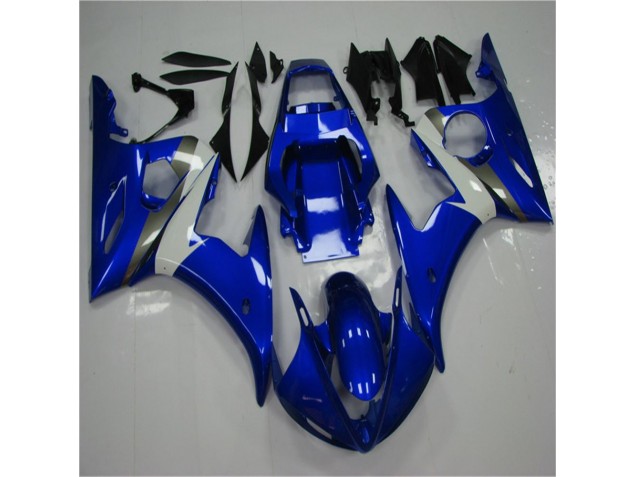 2003-2005 Blue White YZF R6 Motorcycle Bodywork