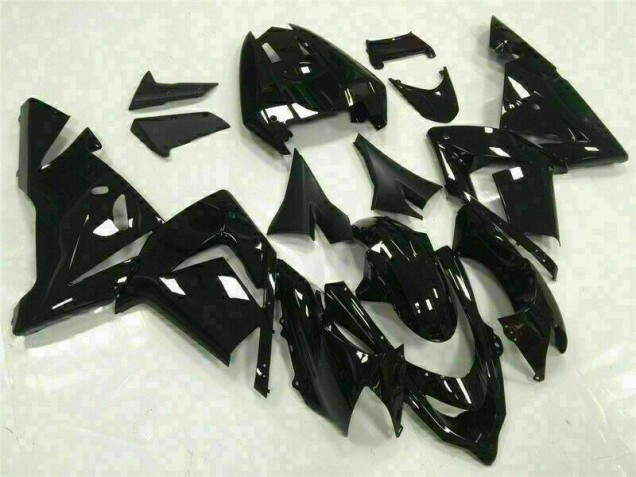 2003-2005 Glossy Black ZX10R Motorcycle Fairings