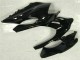 2003-2005 Glossy Black ZX10R Motorcycle Fairings