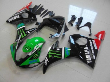 2003-2005 Green Monster YZF R6 Motorcycle Fairings