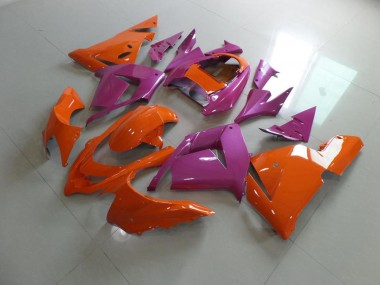 2003-2005 Orange and Pink ZX10R Motorcycle Fairings