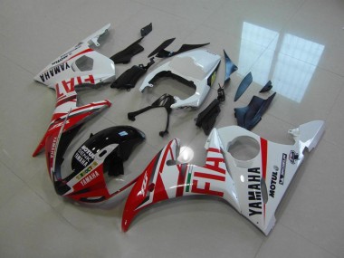 2003-2005 Red Fiat YZF R6 Motorcycle Fairings