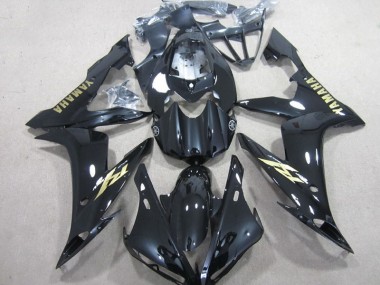 2004-2006 Black White Gold Decal YZF R1 Motorcycle Fairings