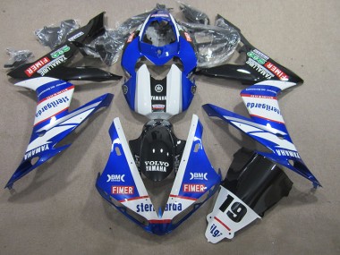 2004-2006 Blue White Volvo Sterilgarda 19 YZF R1 Motorcycle Fairings