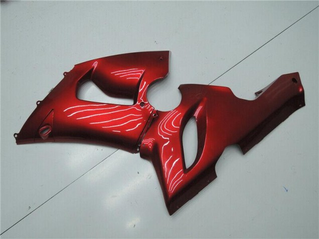 2005-2006 Candy Red ZX6R Motorcycle Fairings