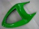 2005-2006 Green Matte Black ZX6R Motorcycle Fairings