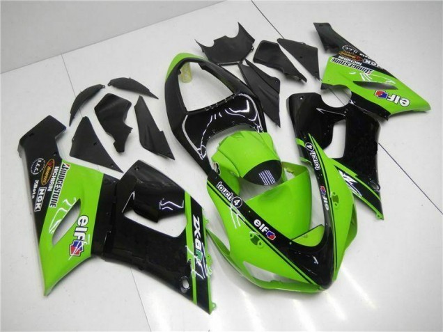 2005-2006 Green ZX6R Motorcycle Bodywork