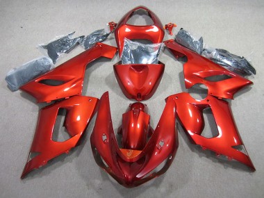 2005-2006 Orange ZX6R Motorcycle Fairing