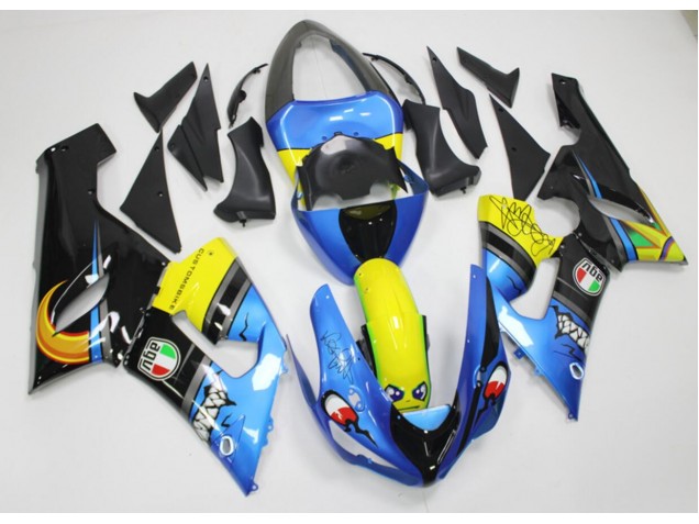 2005-2006 Shark ZX6R Motorcycle Fairings