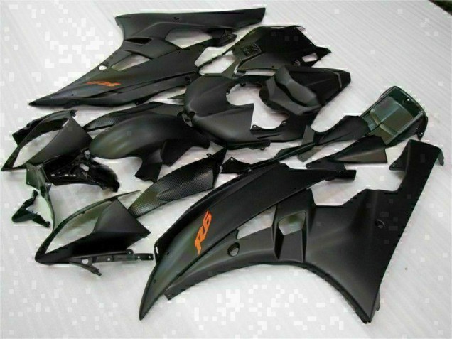 2006-2007 Black YZF R6 Aftermarket Motorcycle Fairing