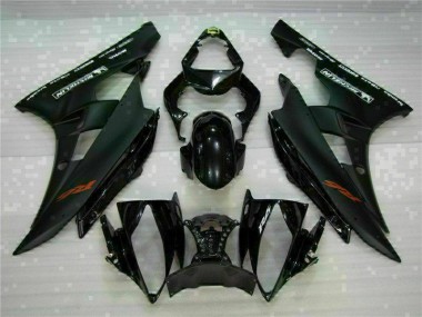 2006-2007 Black YZF R6 Full Motorcycle Fairing Kits