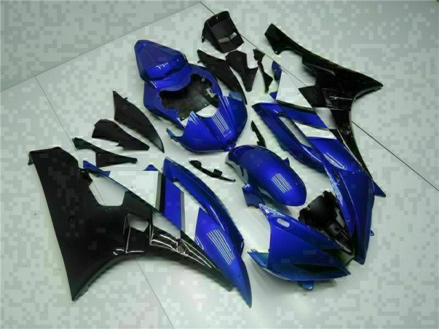 2006-2007 Blue Black YZF R6 Motorcycle Fairing Kits & Plastic