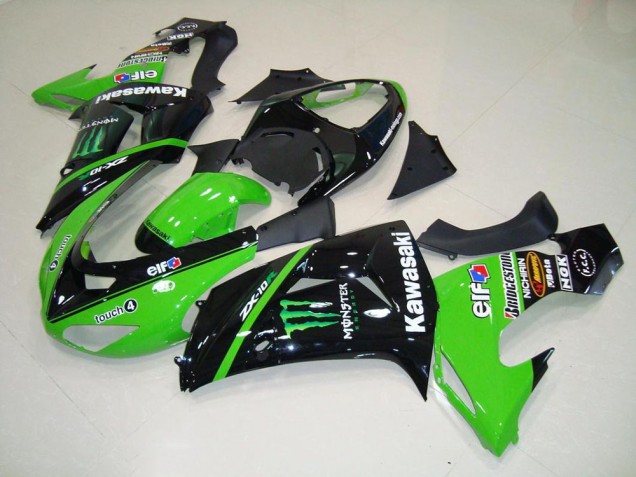 2006-2007 Green Monster ZX10R Motorcycle Fairing