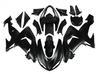 2006-2007 Matte Black ZX10R Motorcycle Fairings