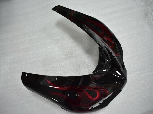 2006-2007 Red Flame ZX10R Motorcycle Fairings