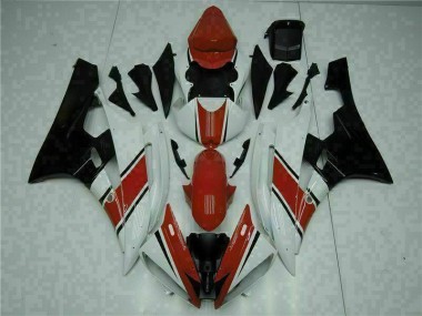 2006-2007 Red White YZF R6 Motorcycle Fairing Kits