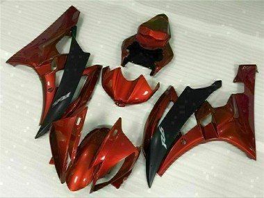 2006-2007 Red YZF R6 Motorcycle Fairings