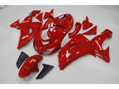 2006-2007 Red ZX10R Motorcycle Fairings