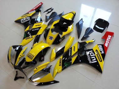 2006-2007 Yellow Monster Lupi YZF R6 Motorcycle Fairings