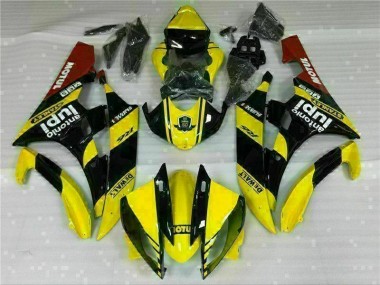 2006-2007 Yellow YZF R6 Motorcycle Fairings