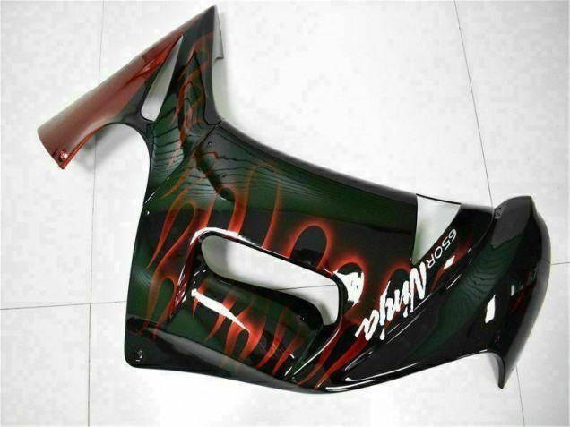 2006-2008 Red Flame EX650 Motorcycle Fairings