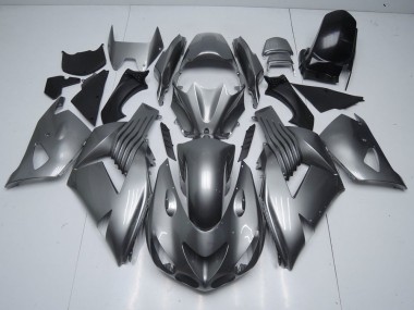 2006-2011 Glossy Grey ZX14R ZZR1400 Motorcycle Fairings